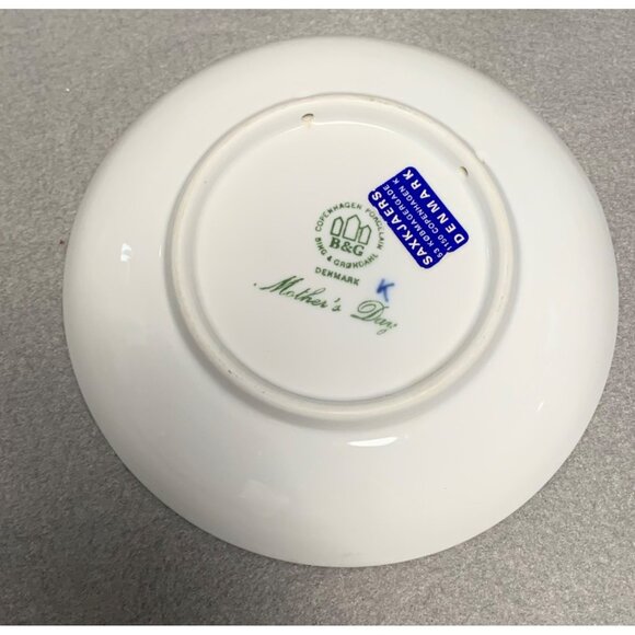 Bing & Grondahl Copenhagen Mors Dag 1991 Mothers Day Plate with Goat & Kids Desi - Picture 2 of 9